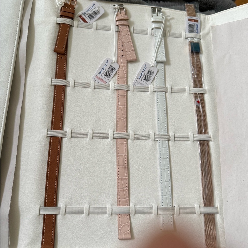 BRISTON WATCH BANDS BUNDLE OF 4- ALL NEW